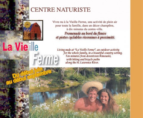 CAMPING CENTRE NATURISTE LA VIEILLE FERME