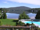 Piscine ext. avec vue sur Lac-Beauport